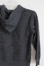 Free Planet Dark Gray Splatter Hoodie | Youth 10/12