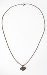 Heart Sterling Silver Pendant & Chain Necklace