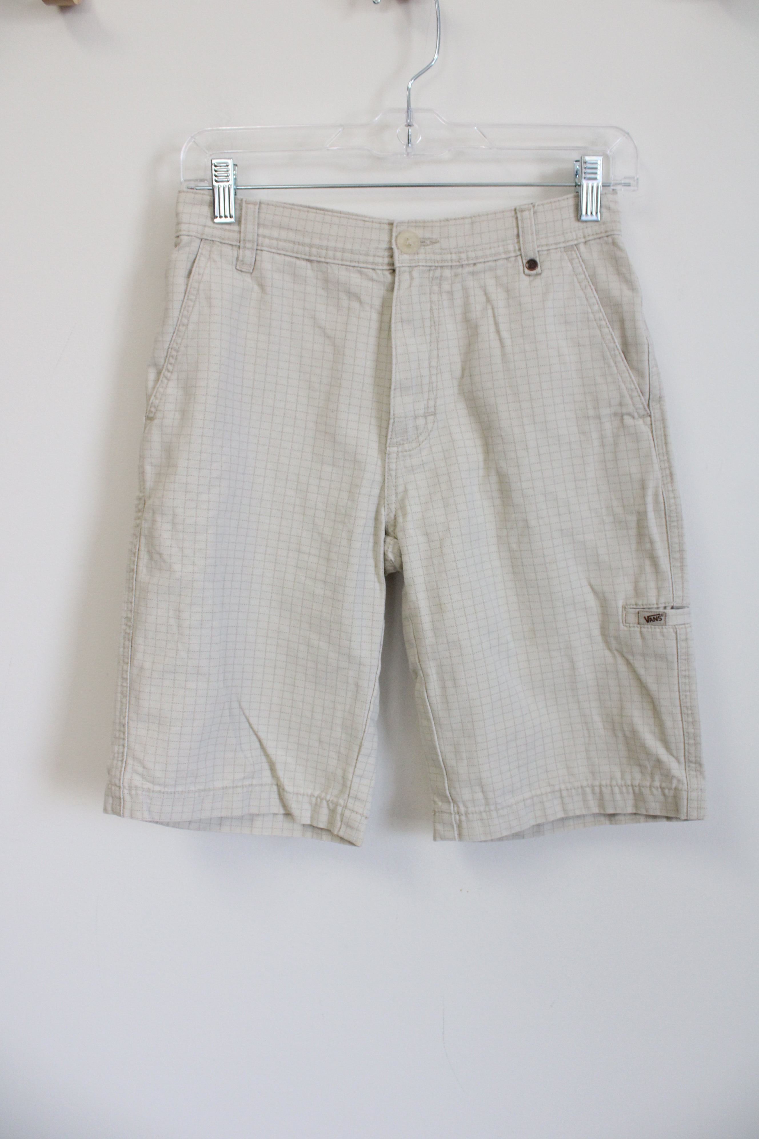 Vans Tan Plaid Shorts | 14