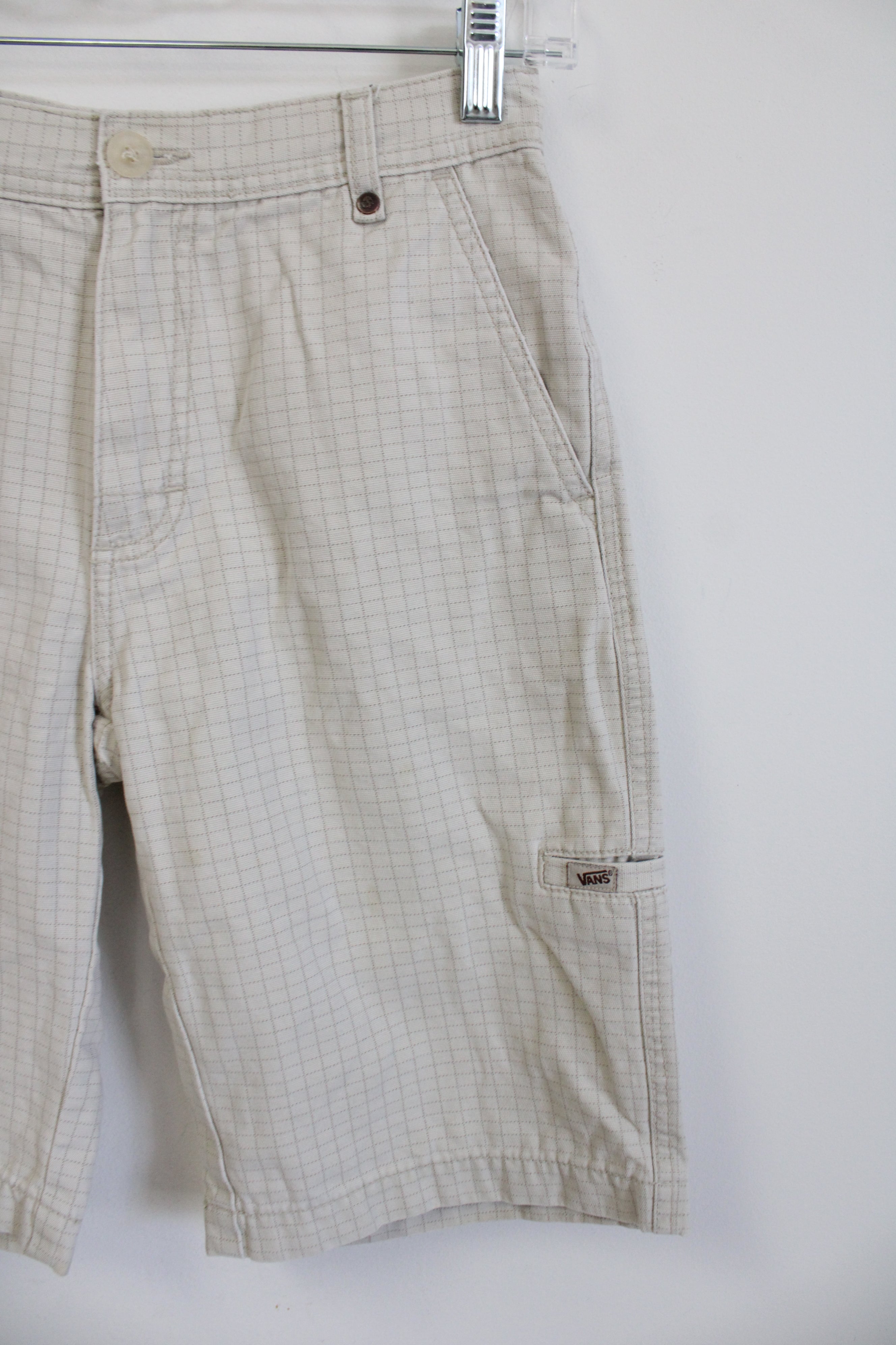 Vans Tan Plaid Shorts | 14