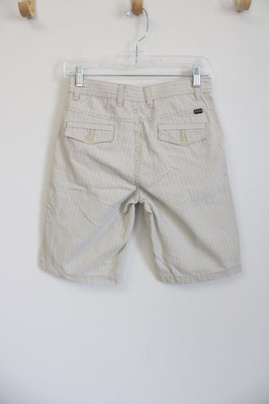 Vans Tan Plaid Shorts | 14