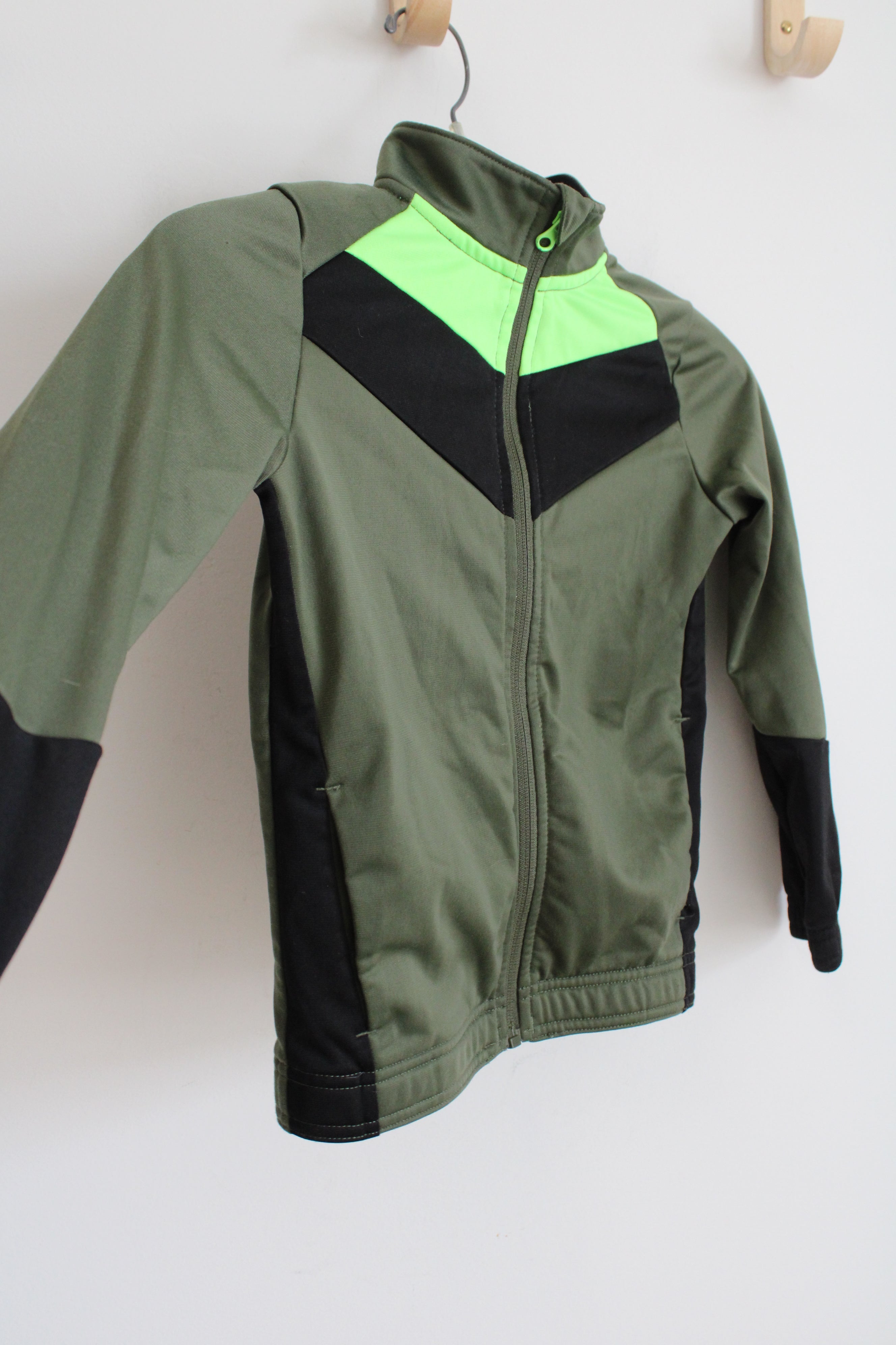 Athletic Works Olive Green Light Jacket | 6/7