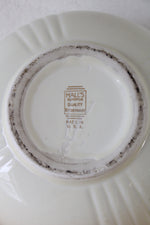 Hall's Superior Quality Kitchenware Tavern Silhouette Cream Ceramic Bowl | 8.5"