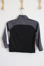 Athletic Works Black Gray Light Jacket | 6/7