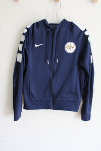 Nike Elco Basketball Blue Zip Up Hoodie Jacket | M