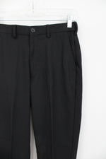 Haggar Boys Cool18 Pro Regular Fit Black Dress Pant | 16