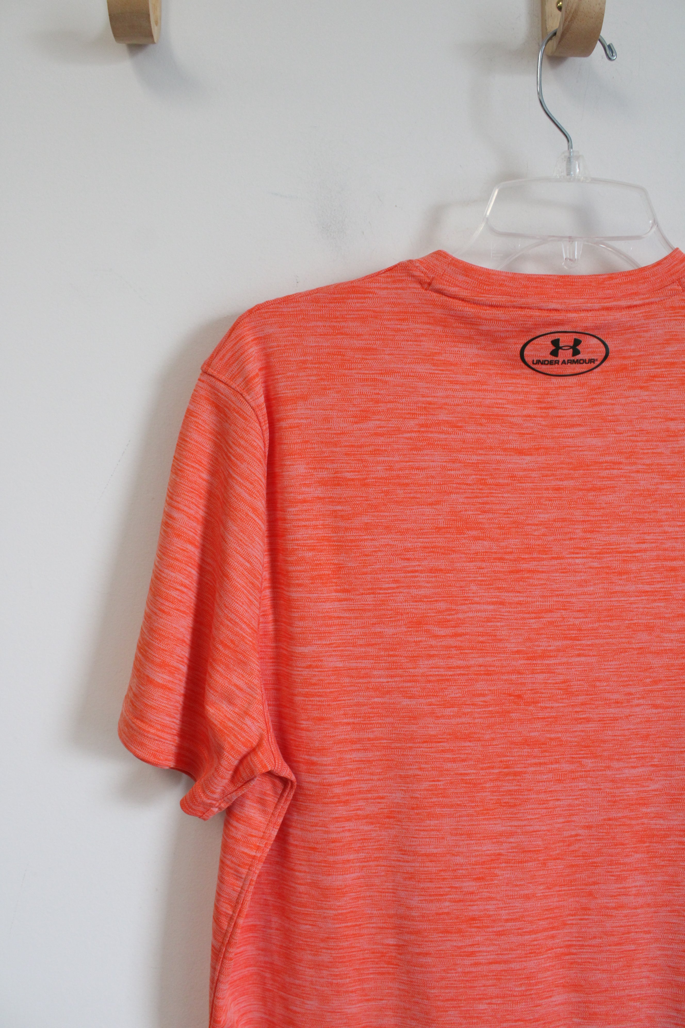 Under Armour Light Orange Athletic Shirt | M