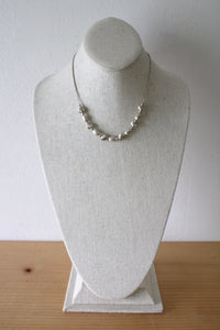 Vintage Silver Beaded Necklace