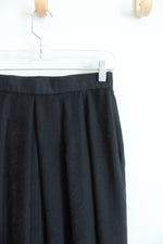 Vintage Geiger Black Pleated Skirt | 38/M