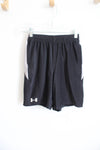 Under Armour Loose Fit Black Shorts | Youth S (8)