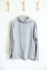 All In Motion Gray Loose Turtleneck Sweatshirt | L