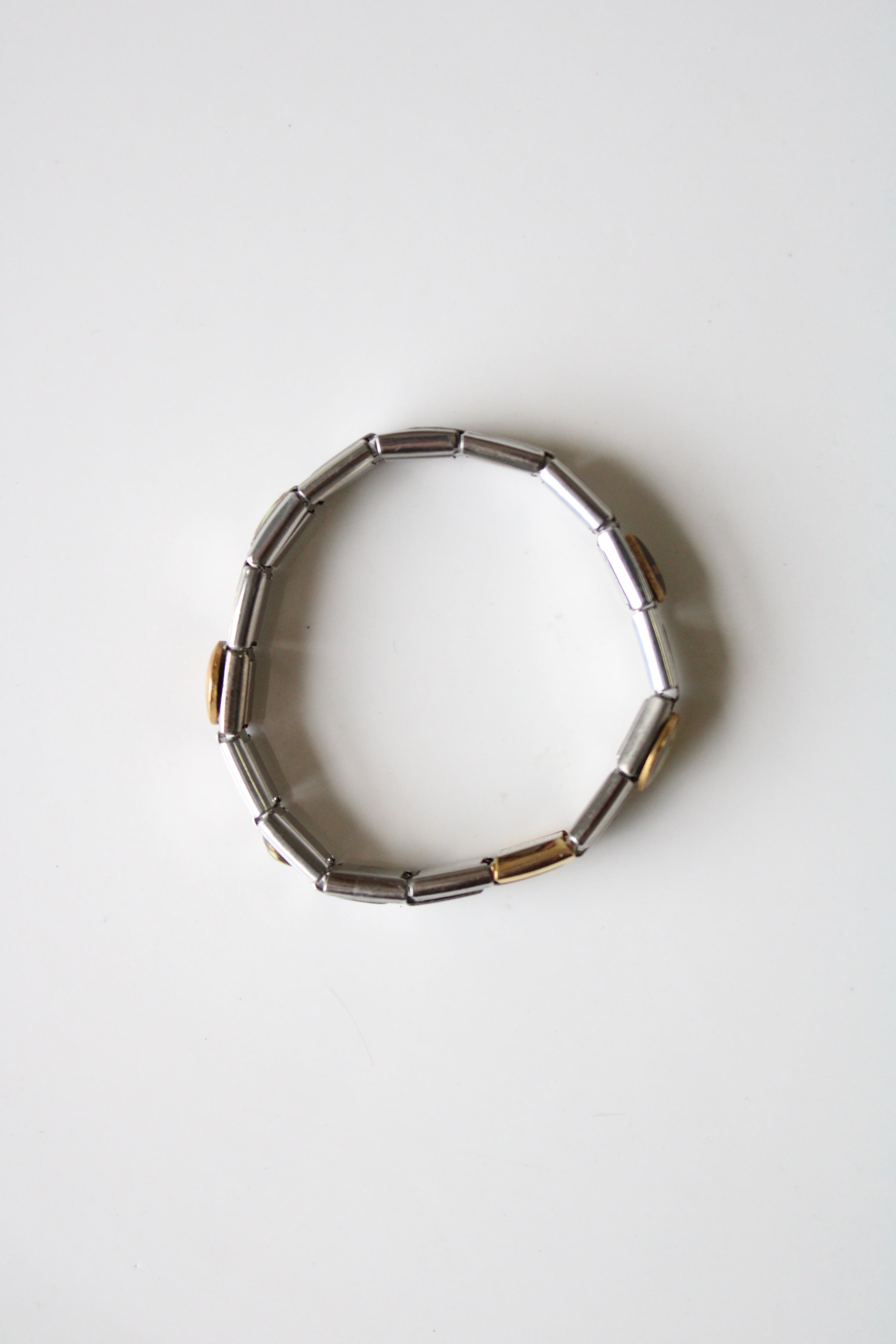 BilnQ Silver Expandable Charm Children's Bracelet