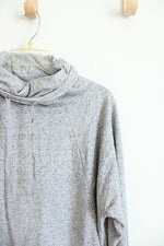 All In Motion Gray Loose Turtleneck Sweatshirt | L