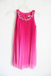 Speechless Pink Ombre Sparkle Tulle Dress | 14