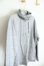 All In Motion Gray Loose Turtleneck Sweatshirt | L