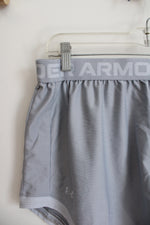 Under Armour Light Gray Athletic Shorts | XL