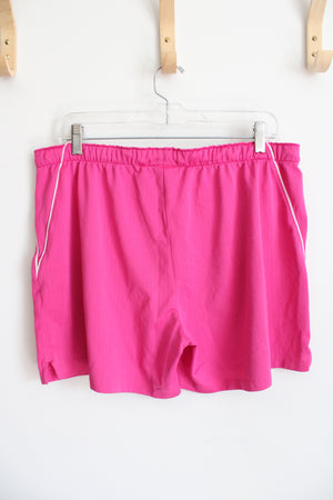 Under Armour Hot Pink Athletic Shorts | L