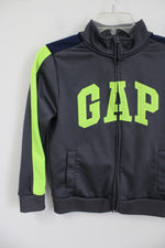 Gap Kids Gray Green Fleece Lined Jacket | Youth M (8/9)