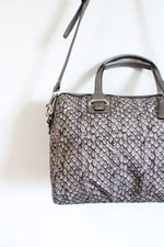 Coach Taylor Python Satchel Bag