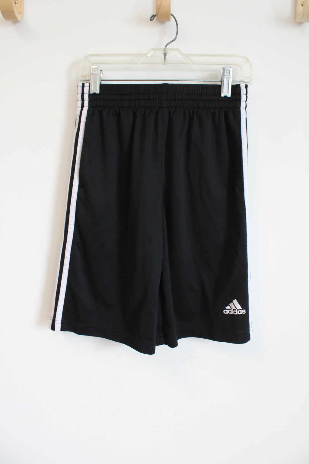 Adidas Black Athletic Shorts | Youth M (10/12)