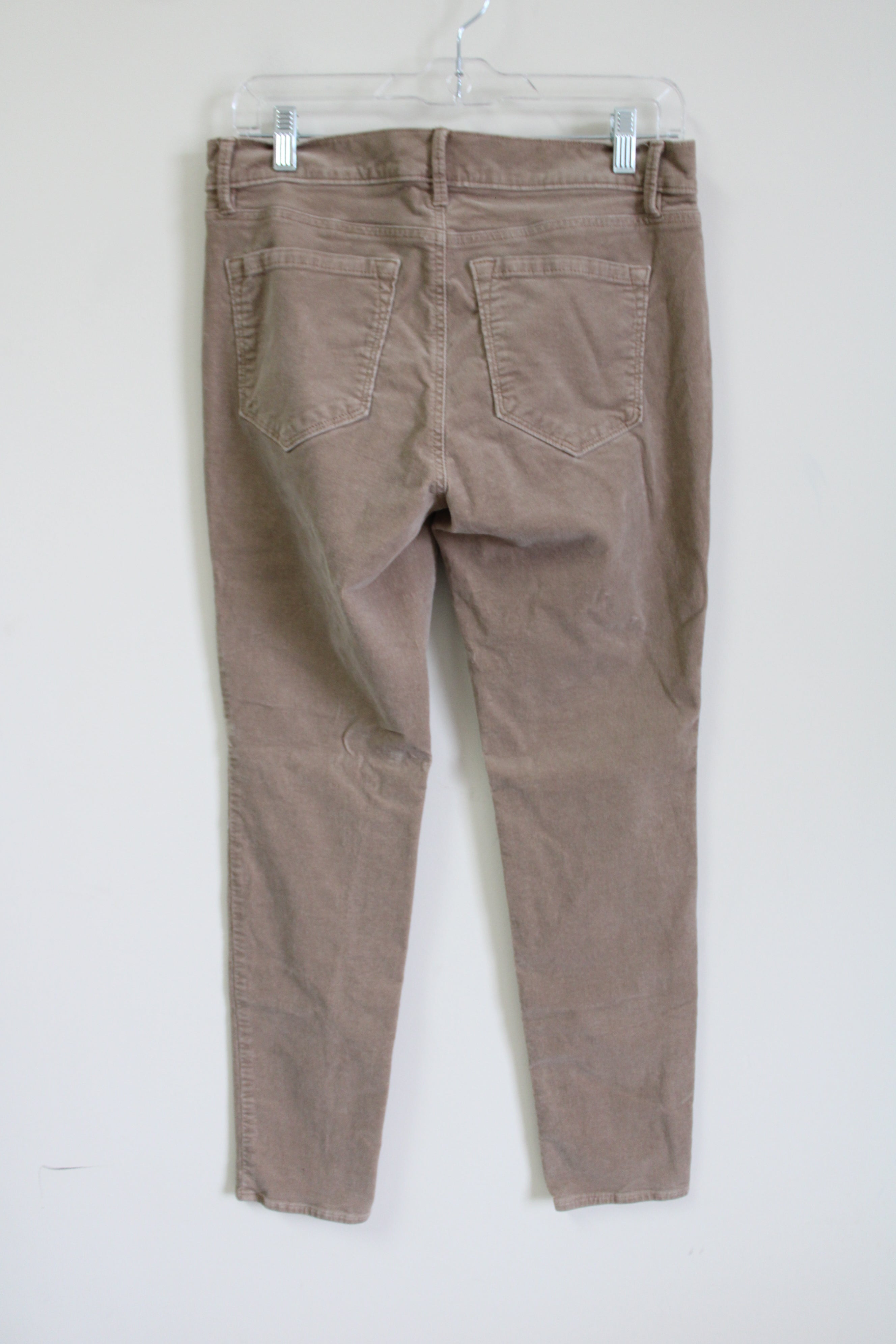 Ann Taylor LOFT Modern Skinny Tan Corduroy Pants