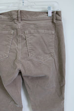 Ann Taylor LOFT Modern Skinny Tan Corduroy Pants | 8