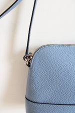 Kate Spade Hanna Blue Pebbled Leather Crossbody Bag