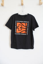 Under Armour Black Basketball Tee | Youth 7