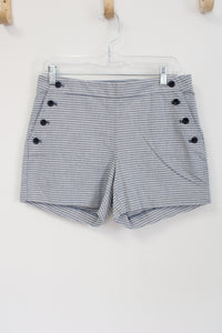 Banana Republic Blue White Striped Short | 2