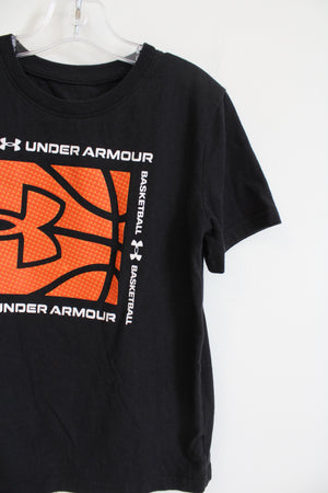 Under Armour Black Basketball Tee | Youth 7