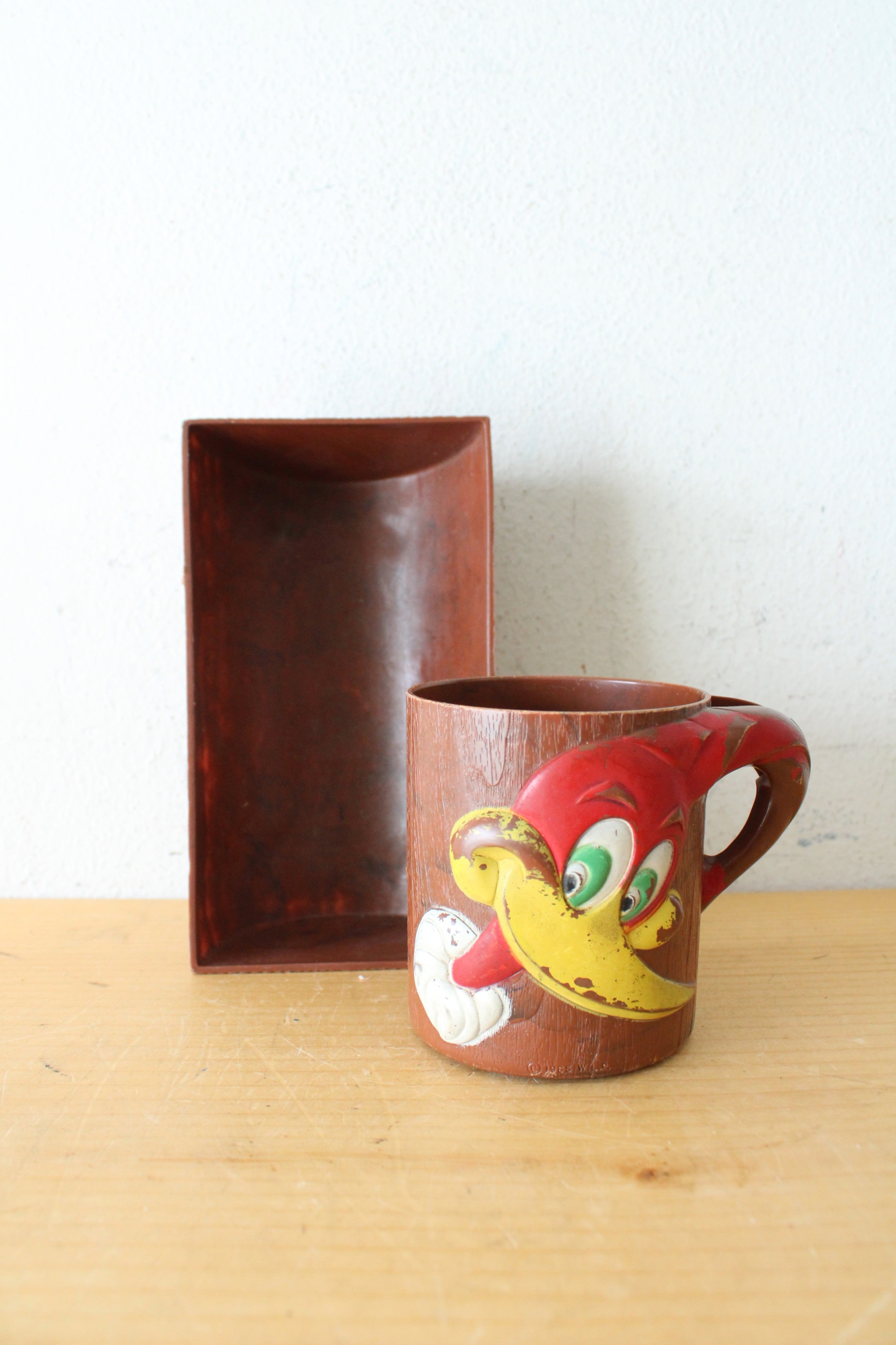 F&F Mold Vintage Woody The Woodpecker Cup & Trough