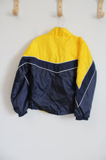 MightMac Michigan State Yellow Blue Windbreaker Jacket | Youth 7