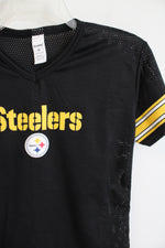 Franklin Pittsburgh Steelers Black Mesh Shirt | Youth M (14)