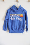 Outer Banks Authentic Blue Graphic Hoodie | Youth M (10)