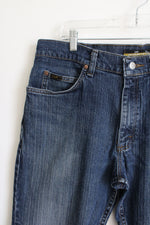 Lee Regular Fit Straight Leg Blue Jeans | 36x32
