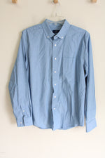 George Classic Blue Button Down | S
