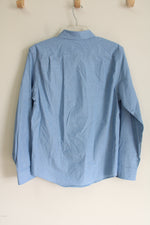 George Classic Blue Button Down | S