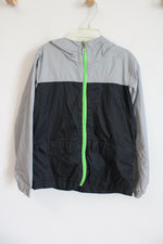 Columbia Black Gray Color Blocked Fleece Lined Jacket | Youth XS (6/7)