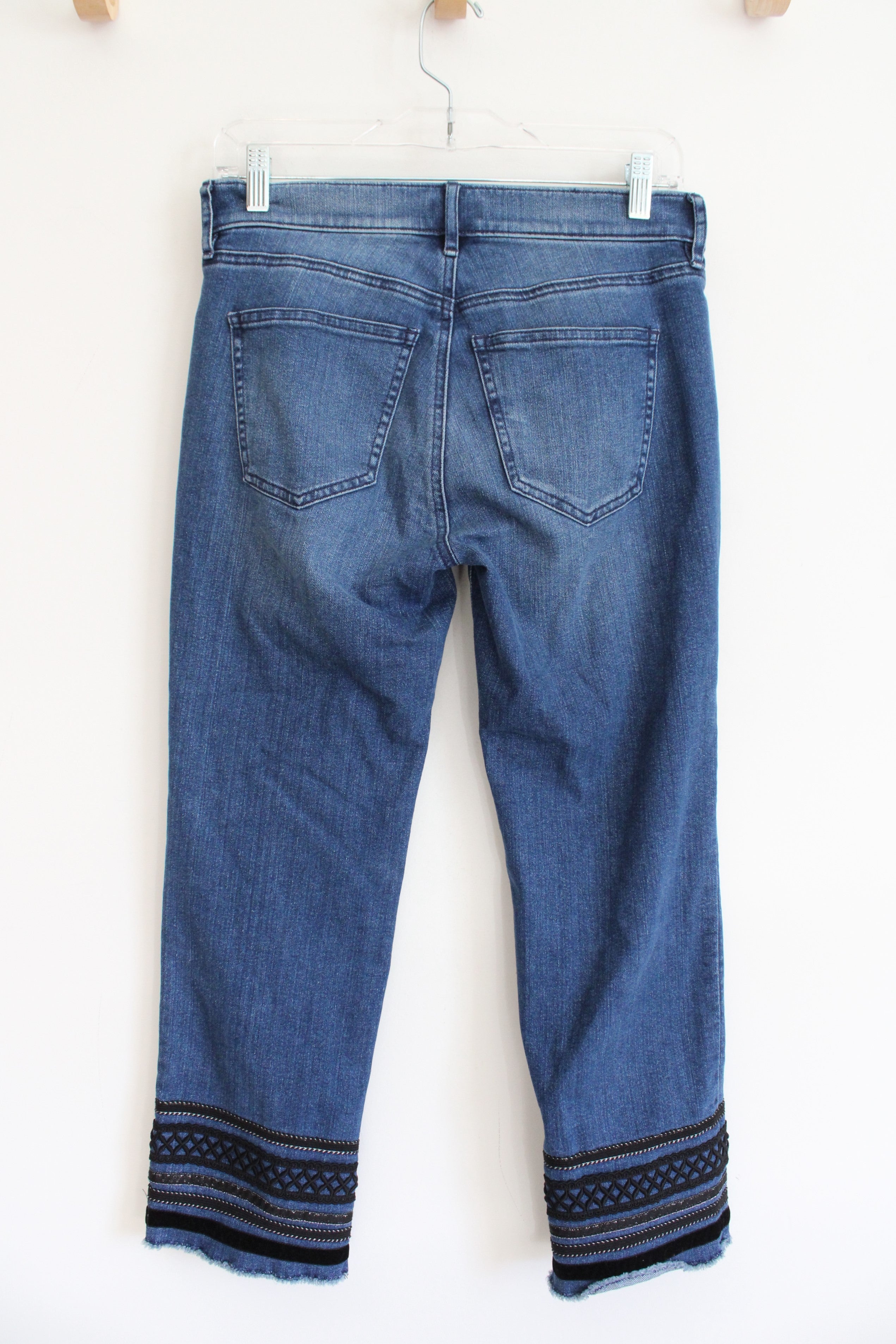 Ann Taylor Stitched Hem Jeans | 4 Petite