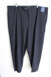 NEW George Flat Front Classic Fit Dress Pants | 46x30