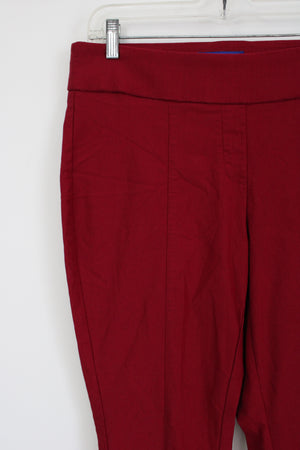 APT.9 Brynn Red Stretch Pant | 14