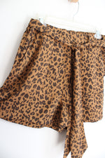 NEW A New Day Leopard Print Loose Shorts | M