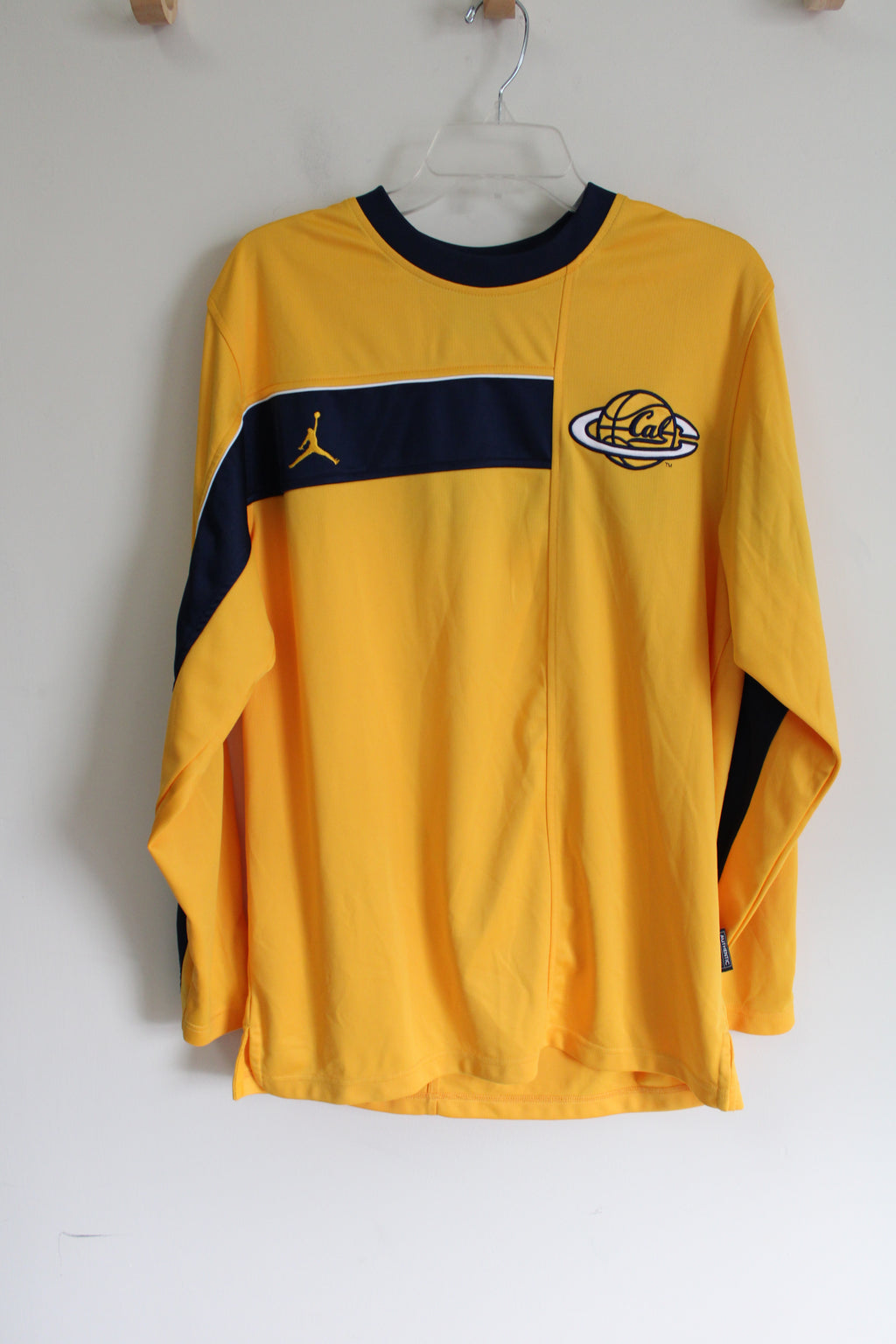 Michael Jordan California Yellow Long Sleeved Shirt | S