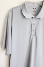 Adidas Golf Gray Polo Shirt | XL