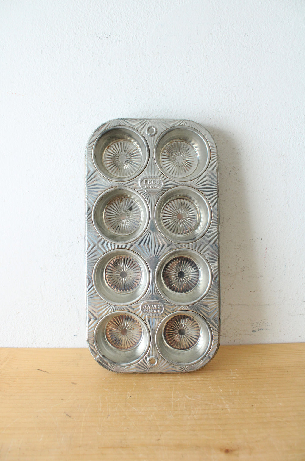 Vintage Exco Ovenex 8 Mini Cupcake Muffin Tin