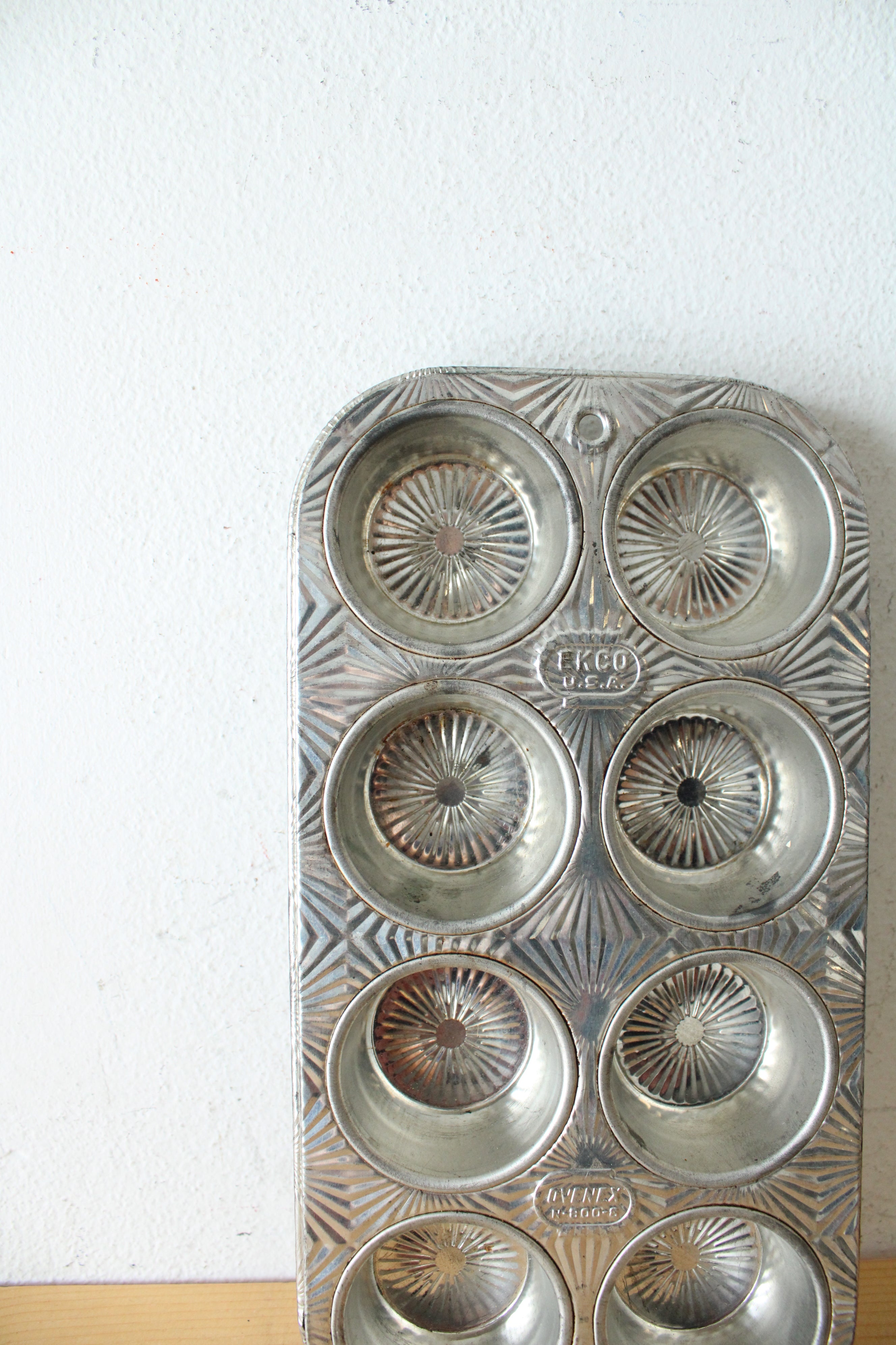 Vintage Exco Ovenex 8 Mini Cupcake Muffin Tin