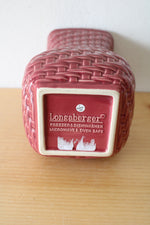 Longaberger Woven Reflections Rose Dusty Pink Vase