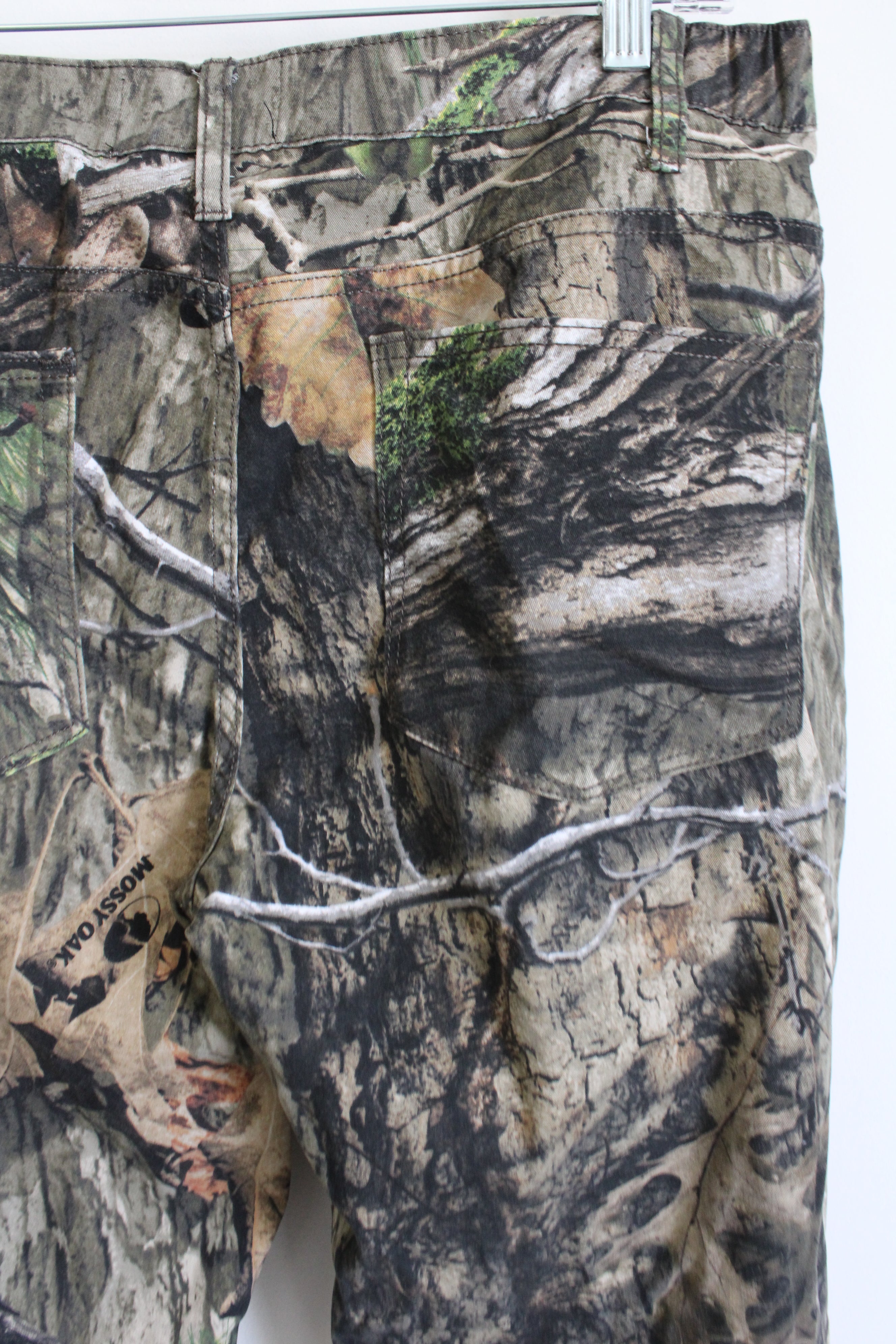 Mossy Oak Camo Elastic Waist Pants | M (32/34x30)