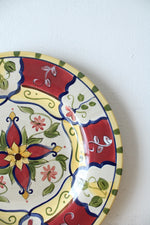 Pier 1 Hand Painted Earthenware Vallarta Large Plate