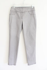 Ruby Rd. Gray Denim Pants | 4 Petite